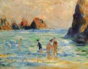 Pierre Renoir Moulin Huet Bay, Guernsey Spain oil painting artist